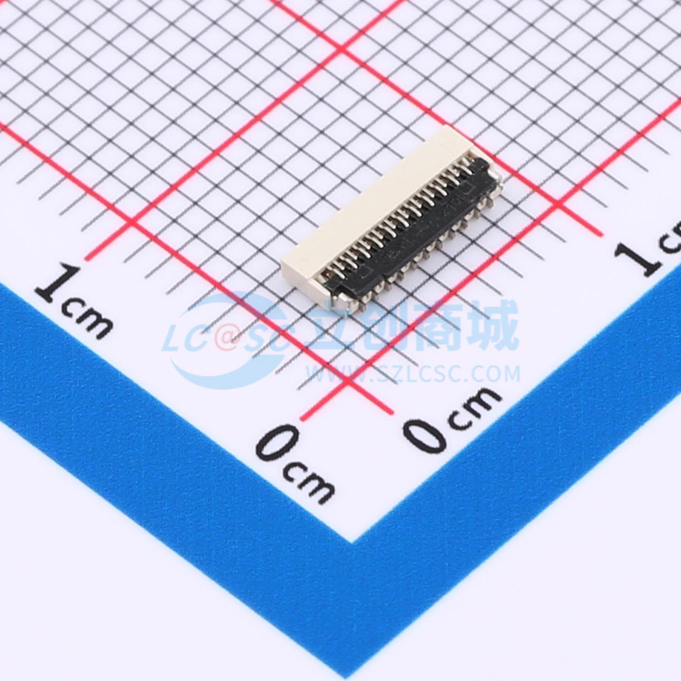 点击查看大图 HX FPC 0.3-21P XGXJ H1.0实物图