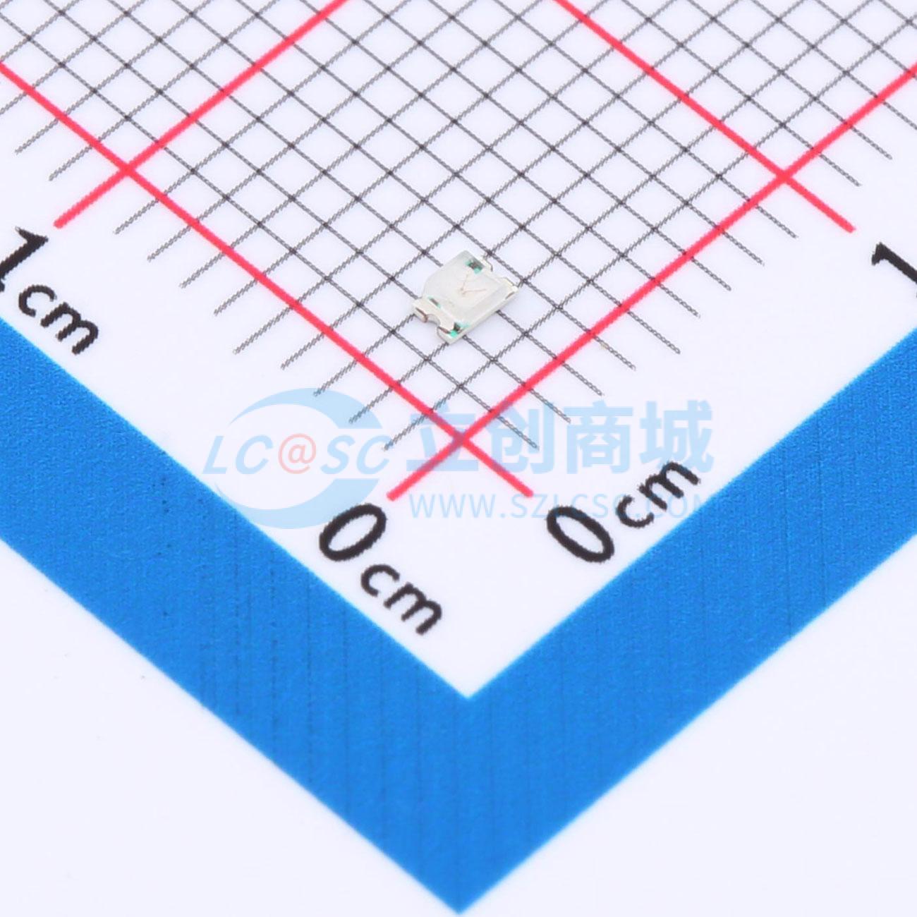点击查看大图 YLED0805G实物图