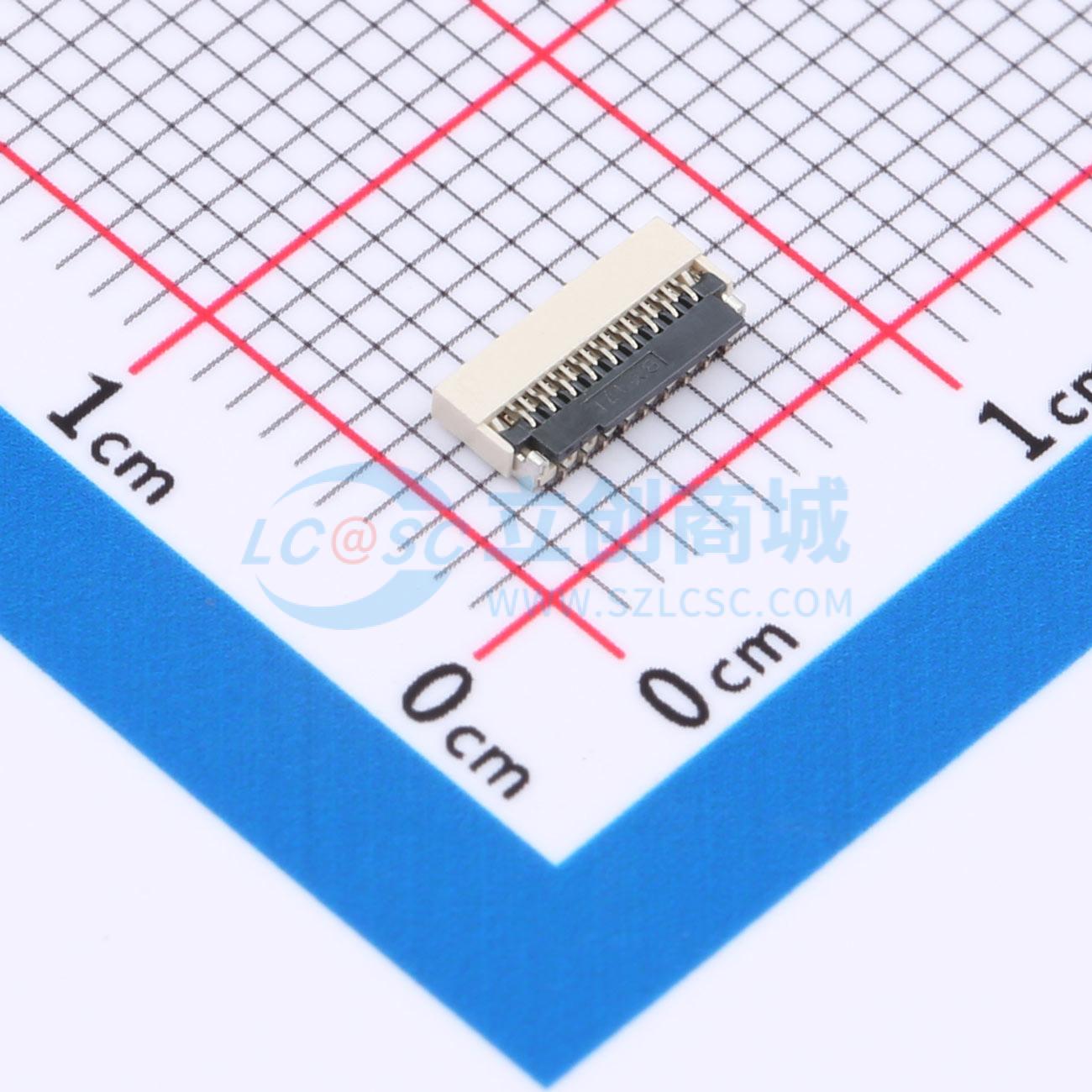 点击查看大图 HX FPC 0.3-17P XGXJ H1.0实物图