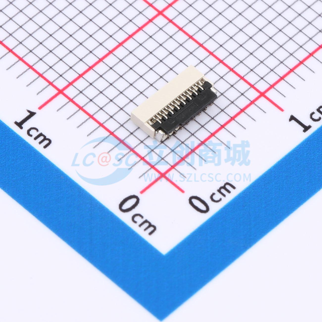 点击查看大图 HX FPC 0.3-15P XGXJ H1.0实物图