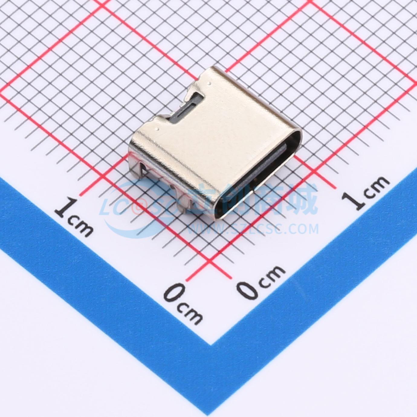 点击查看大图 HX TYPE-C 6P L7.8实物图