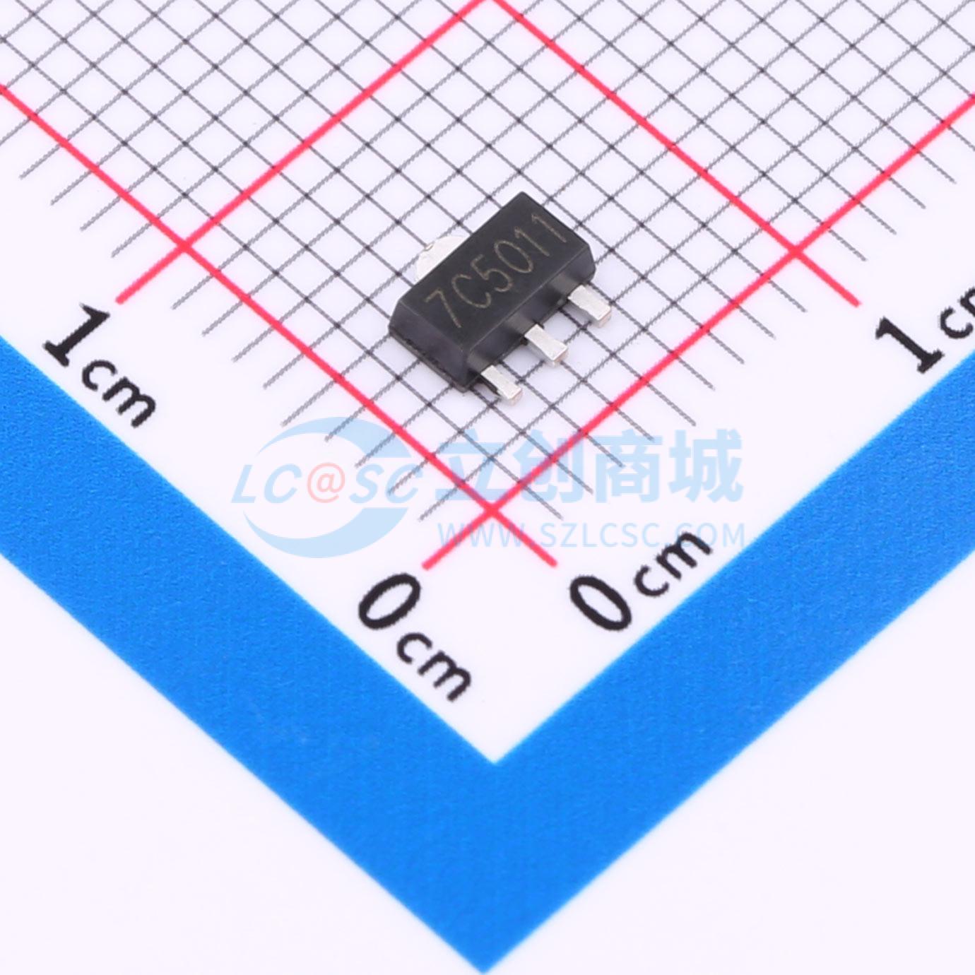 点击查看大图 XC6206P502PR(1uA)实物图