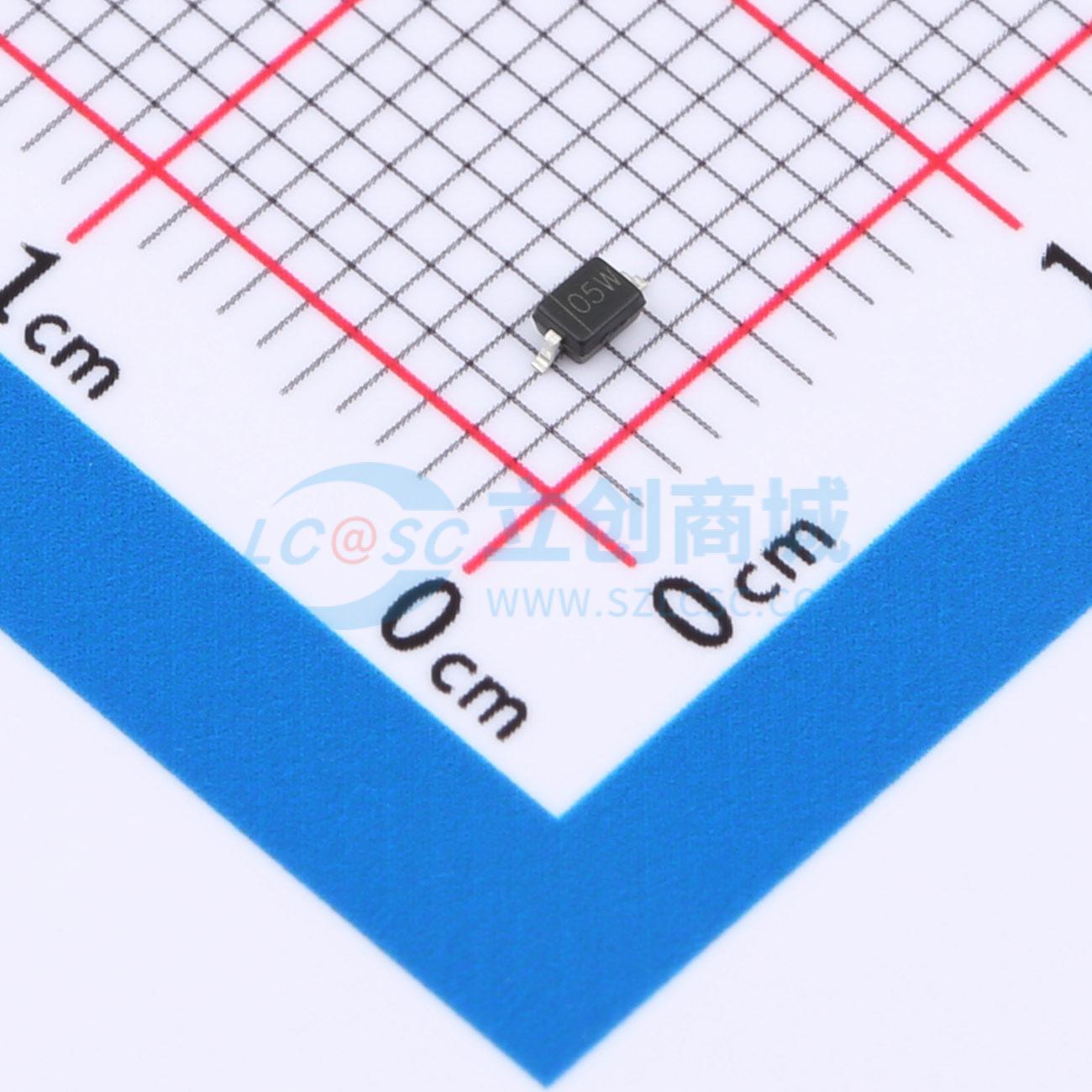 点击查看大图 HESD5V0D3-TP实物图
