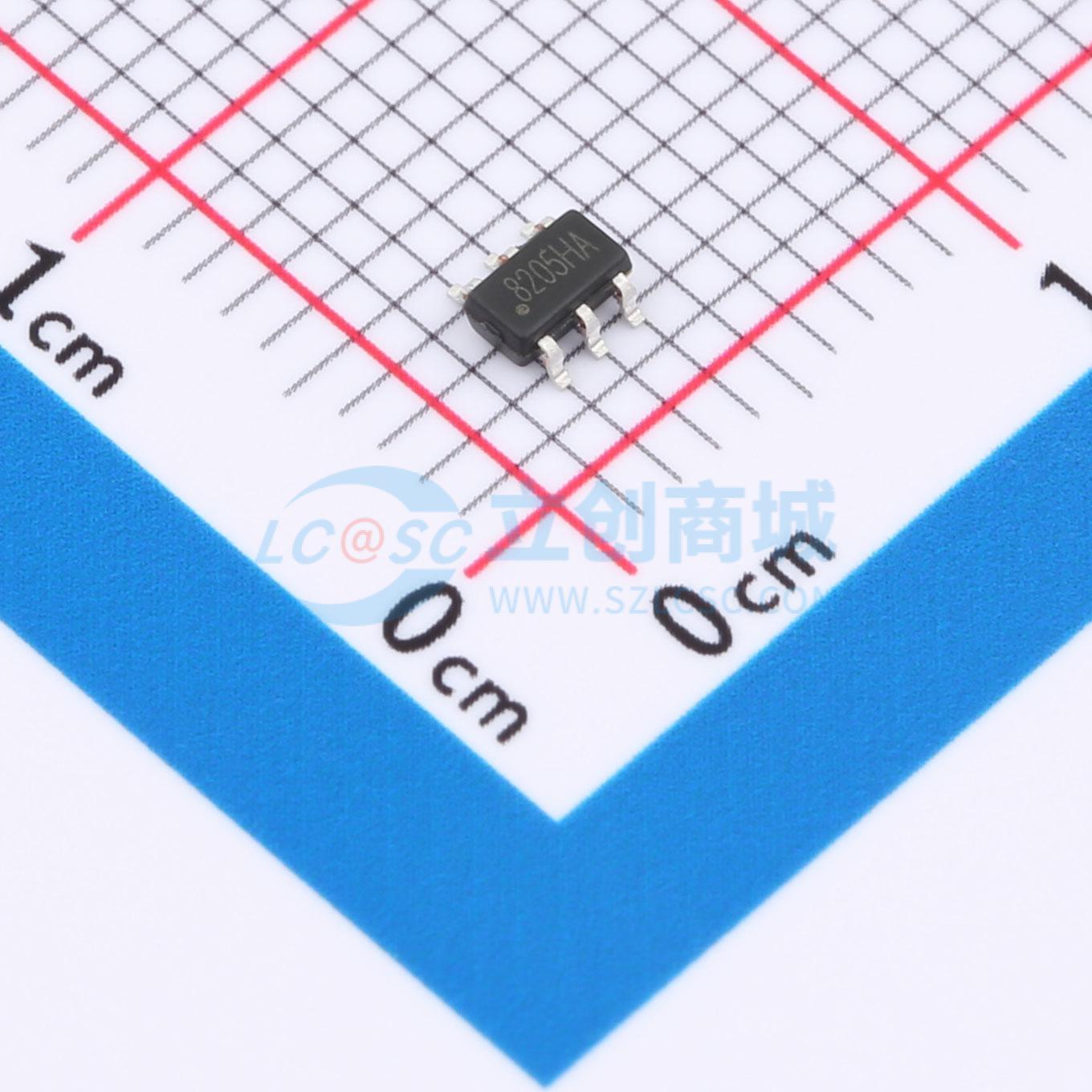 SMC8205AS6-TRG-VB实物图