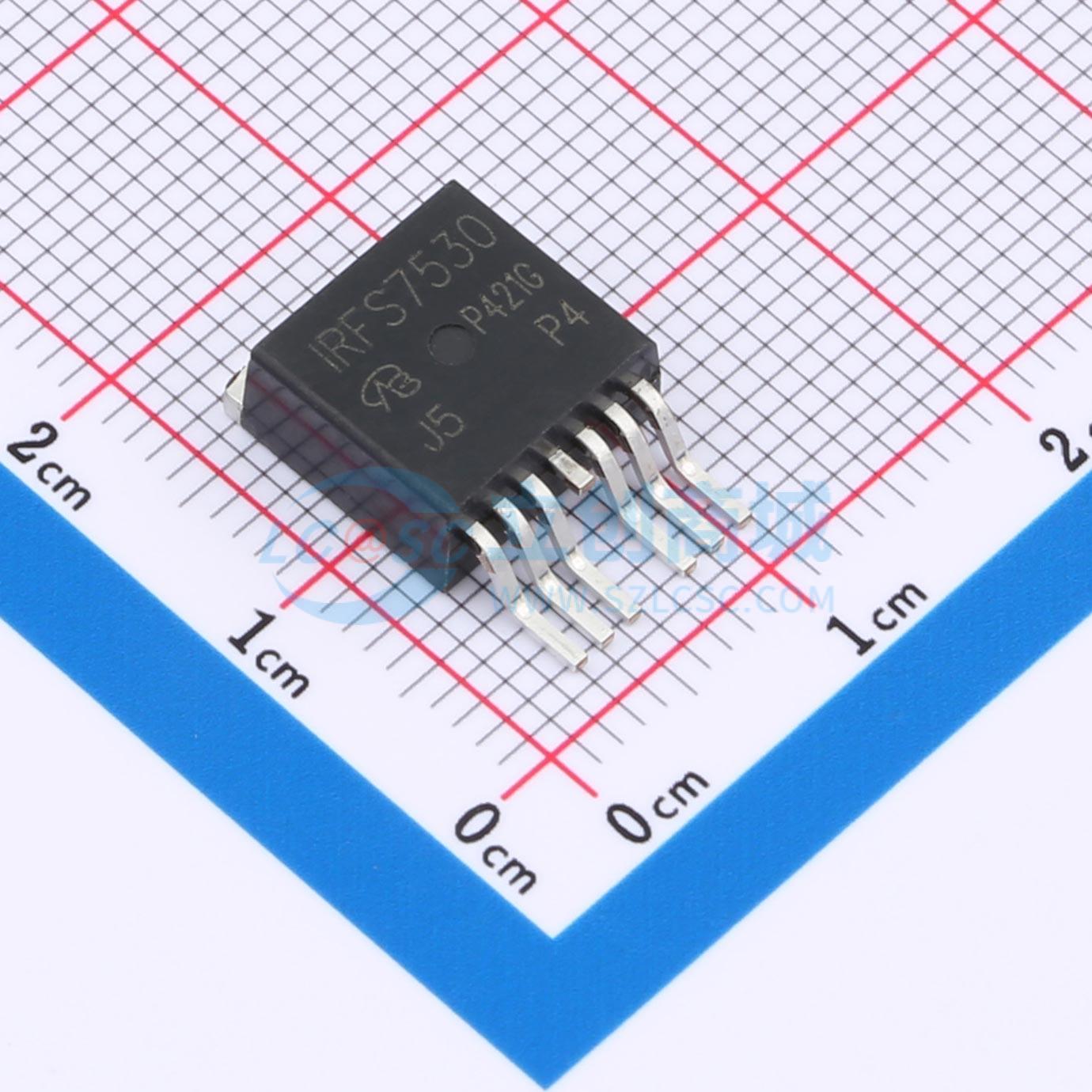 点击查看大图 IRFS7530TRL7PP-VB实物图