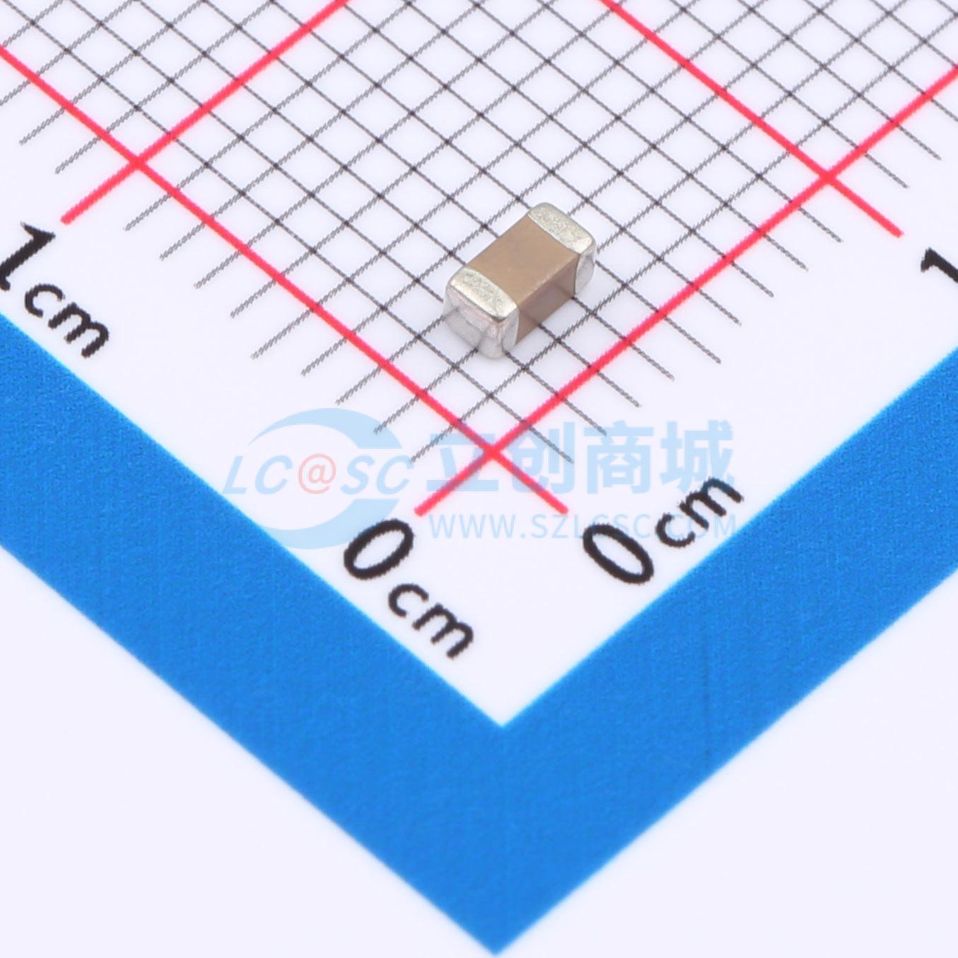 点击查看大图 GMC31X5R106K25NT实物图