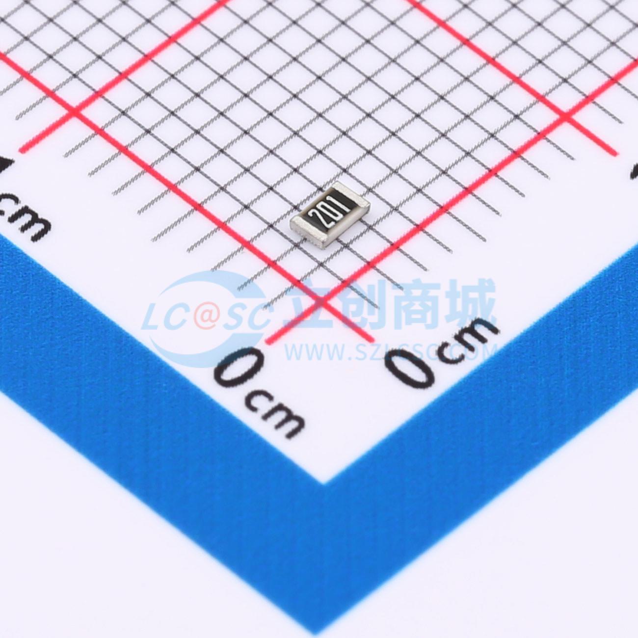 点击查看大图 PTFR0805Q200RN9实物图