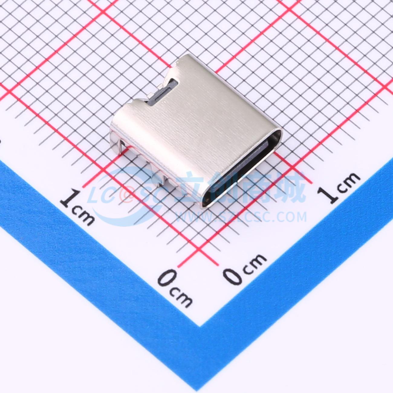 点击查看大图 HX TYPE-C 6P L9.4实物图