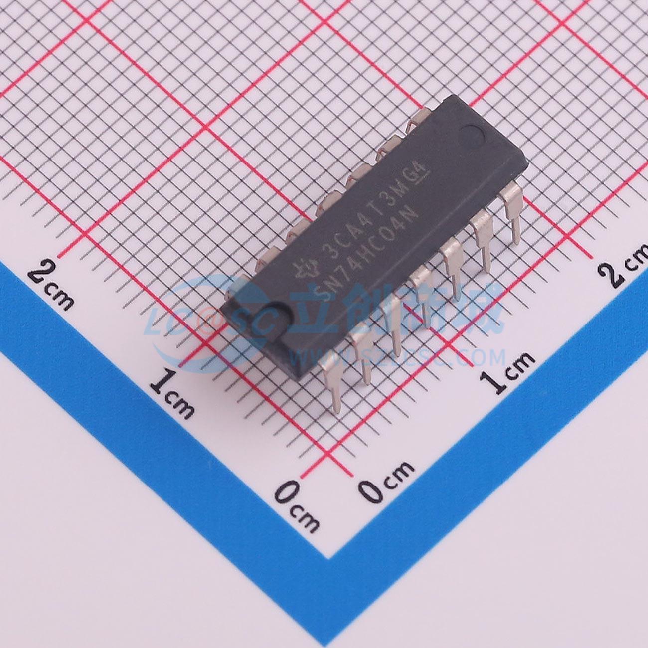 点击查看大图 SN74HC04NE4实物图