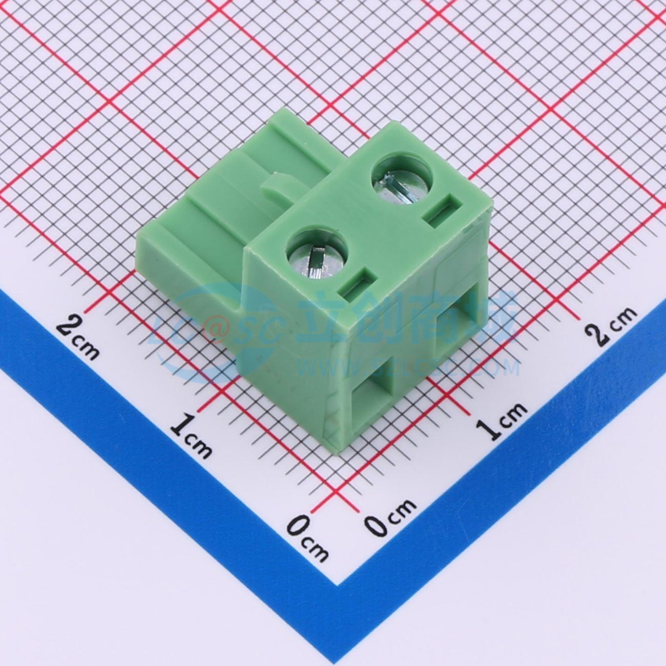 点击查看大图 KF2EDGK-7.62-2P实物图