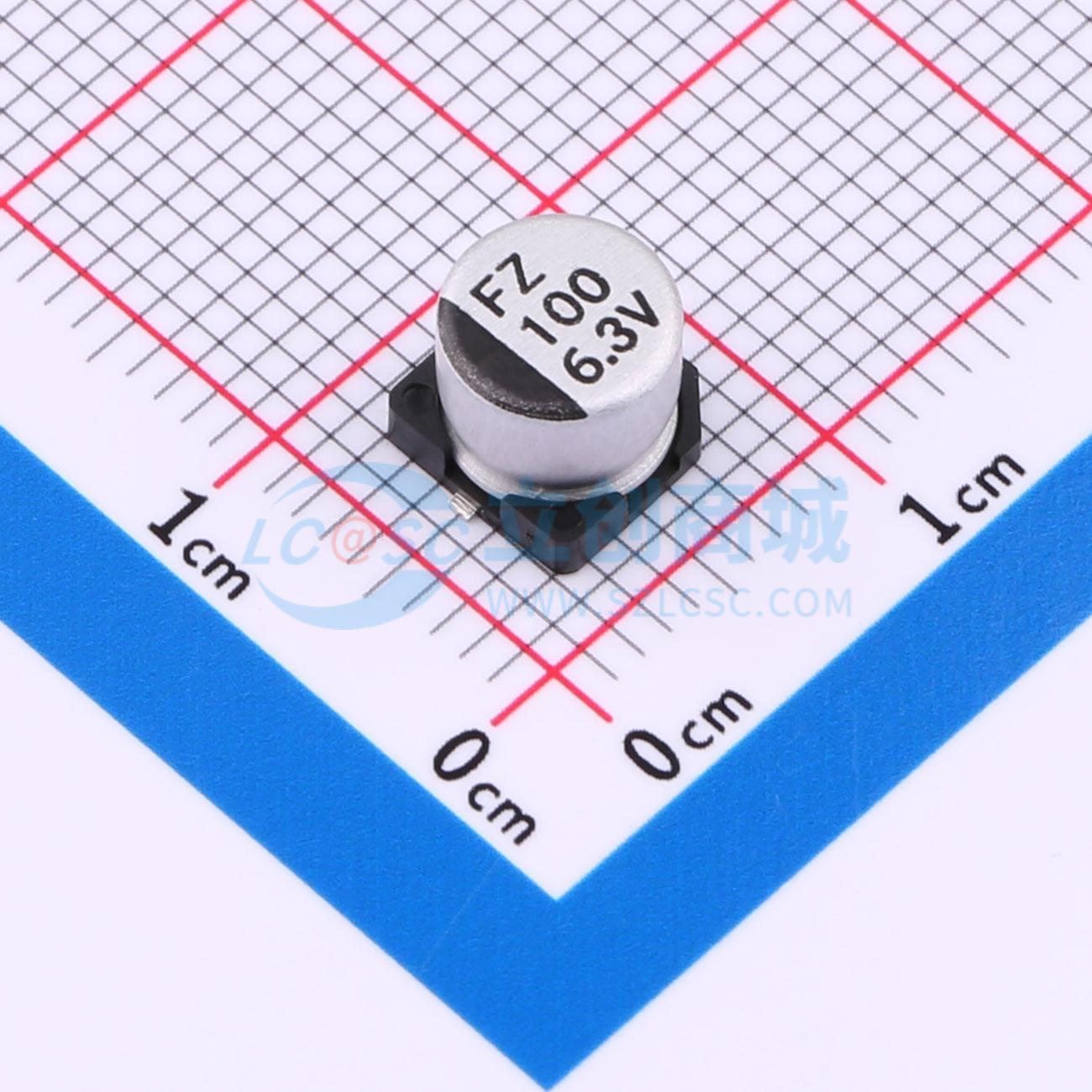 点击查看大图 FZ0J101M0606实物图