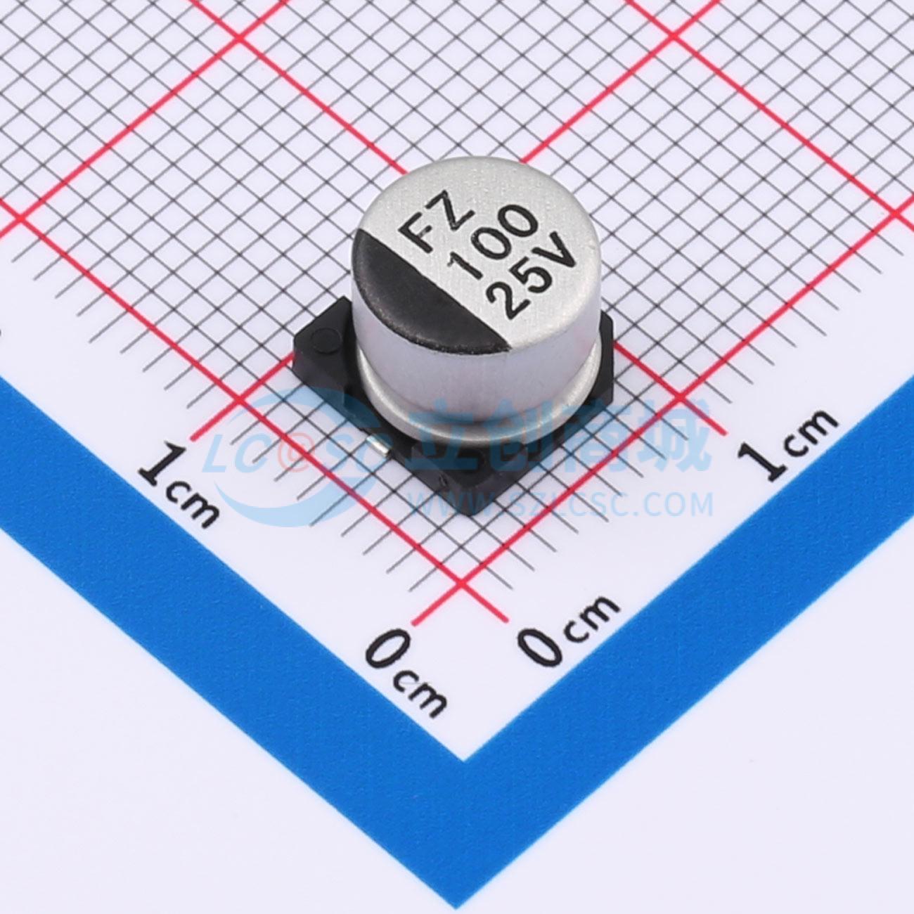 点击查看大图 FZ1E101M0806实物图