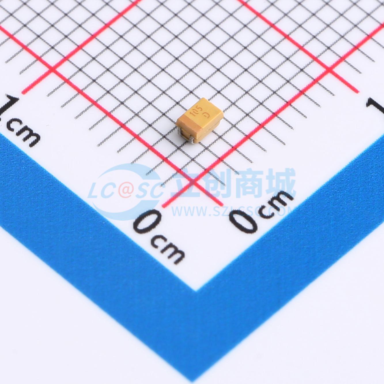点击查看大图 TAJR105K020RNJ实物图