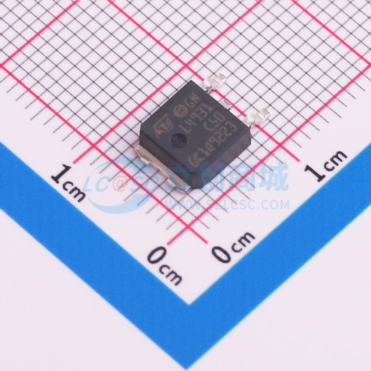 点击查看大图 L4931CDT50-TR实物图