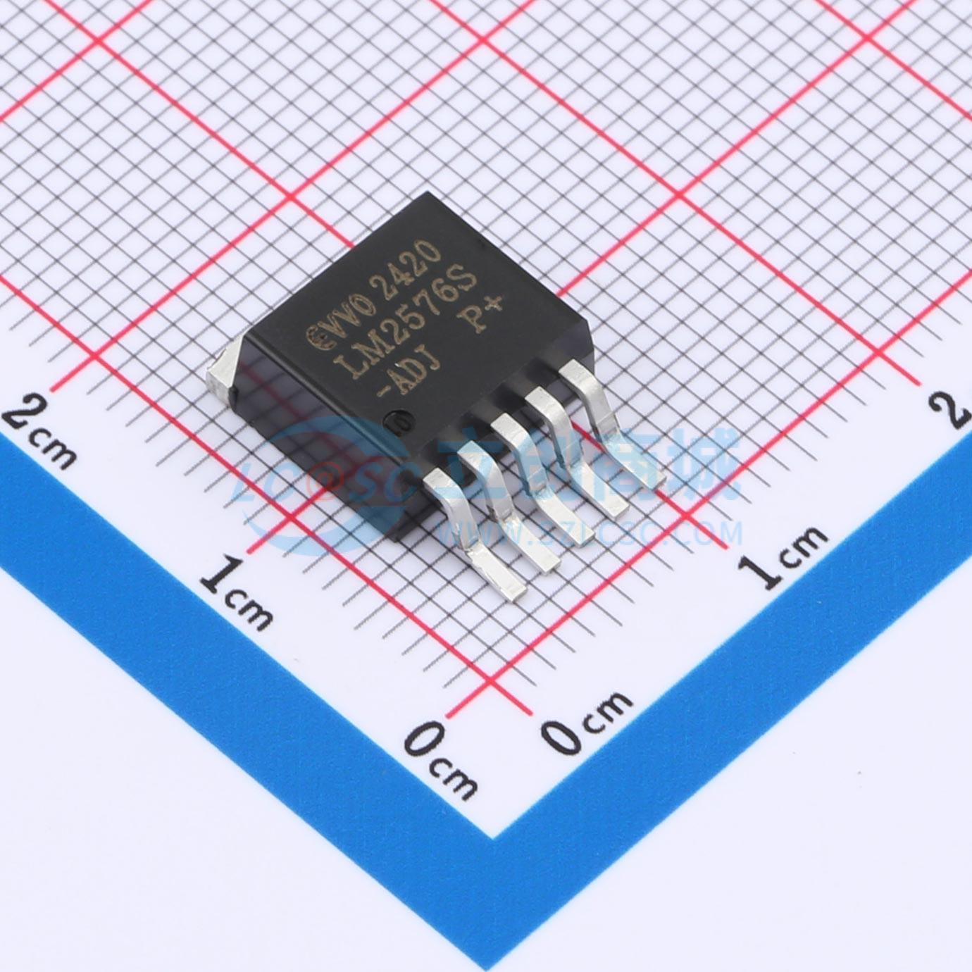 点击查看大图 LM2576S-ADJ-EV实物图