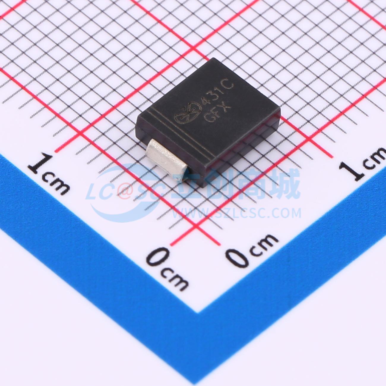 点击查看大图 SMCJ48A实物图