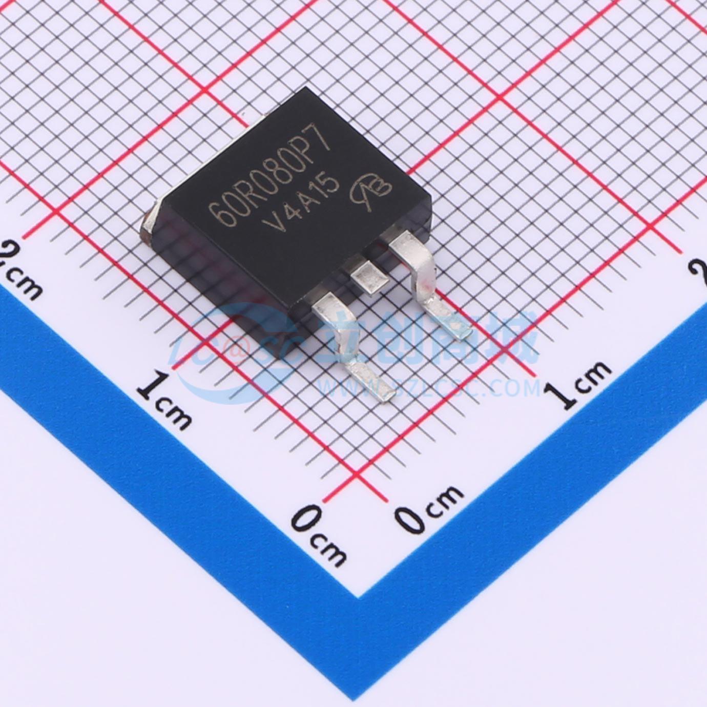 点击查看大图 IPB60R080P7-VB实物图