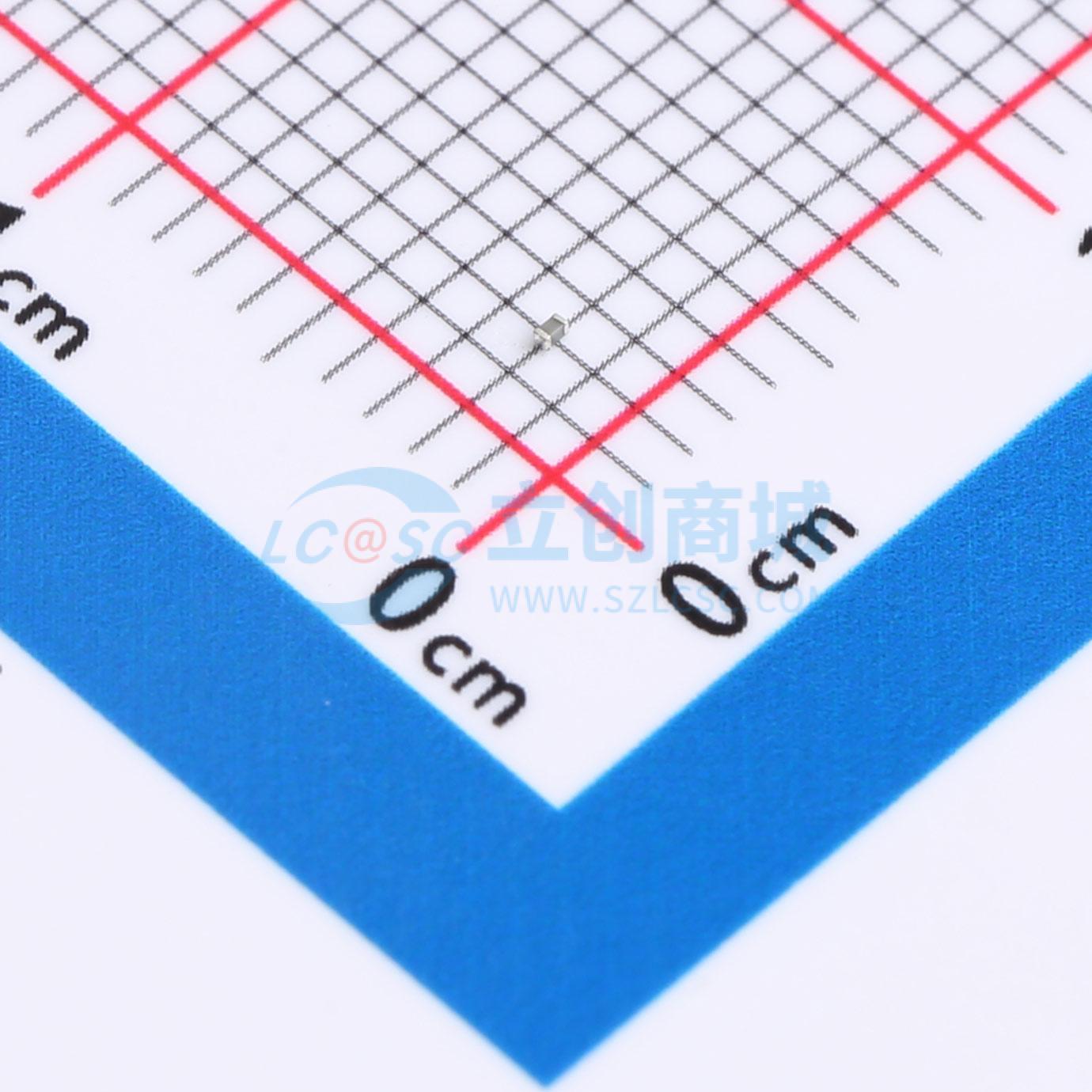 点击查看大图 CGA0201C0GR80C500ET实物图