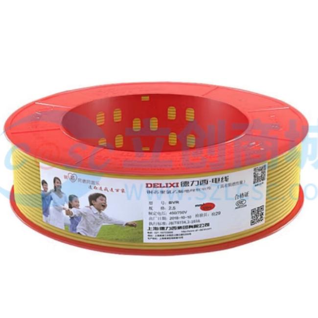 DLS BV(7/0.52)-450/750V-1x1.5实物图