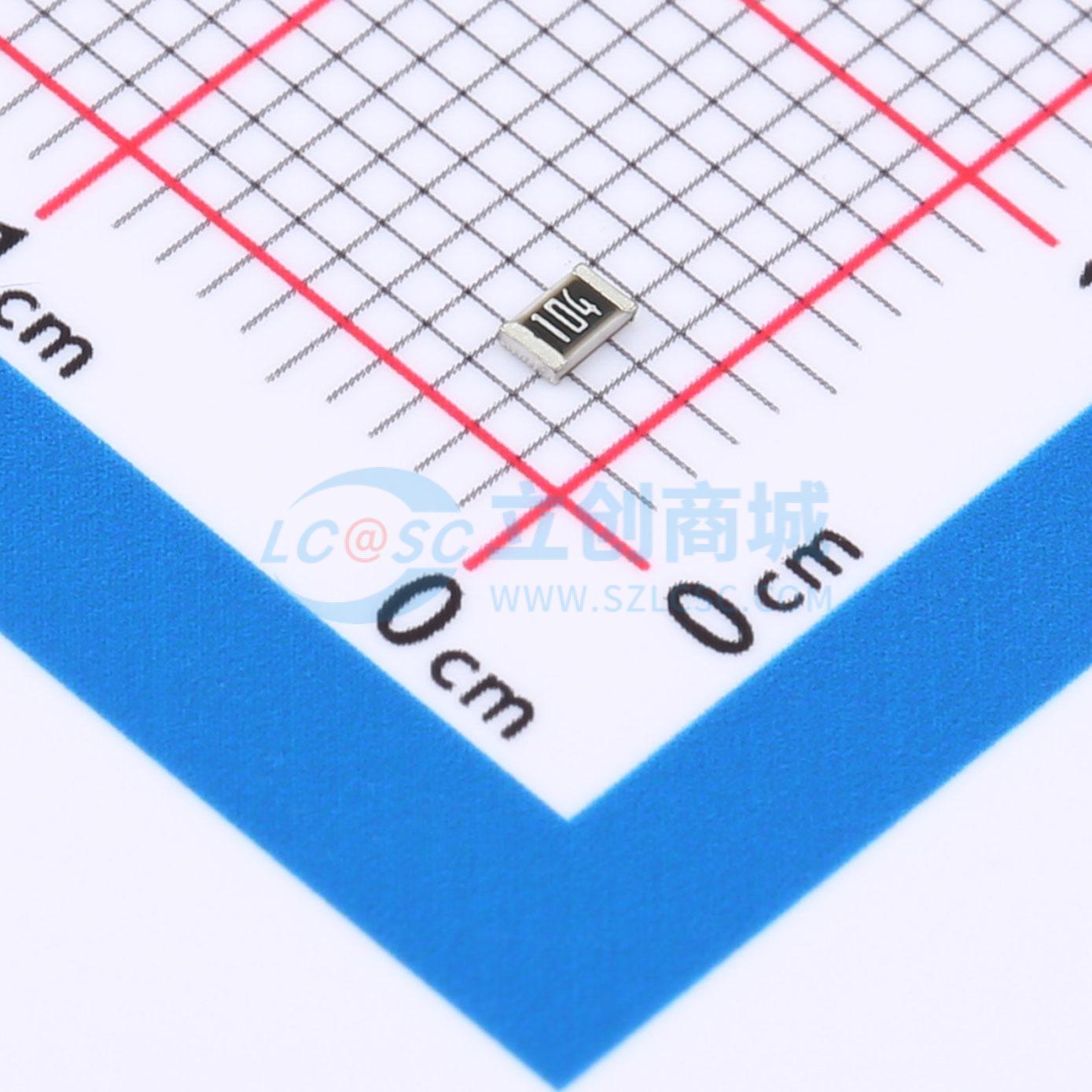 PTFR0805Q100KN9实物图