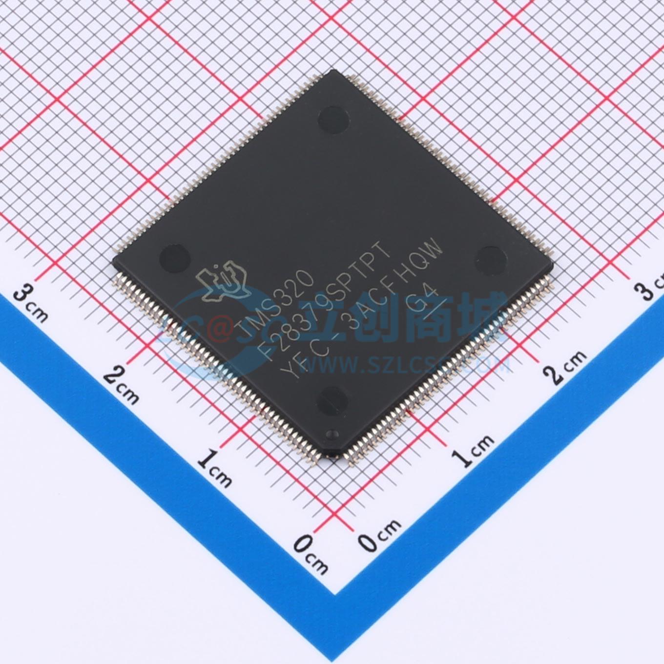 点击查看大图 TMS320F28379SPTPT实物图