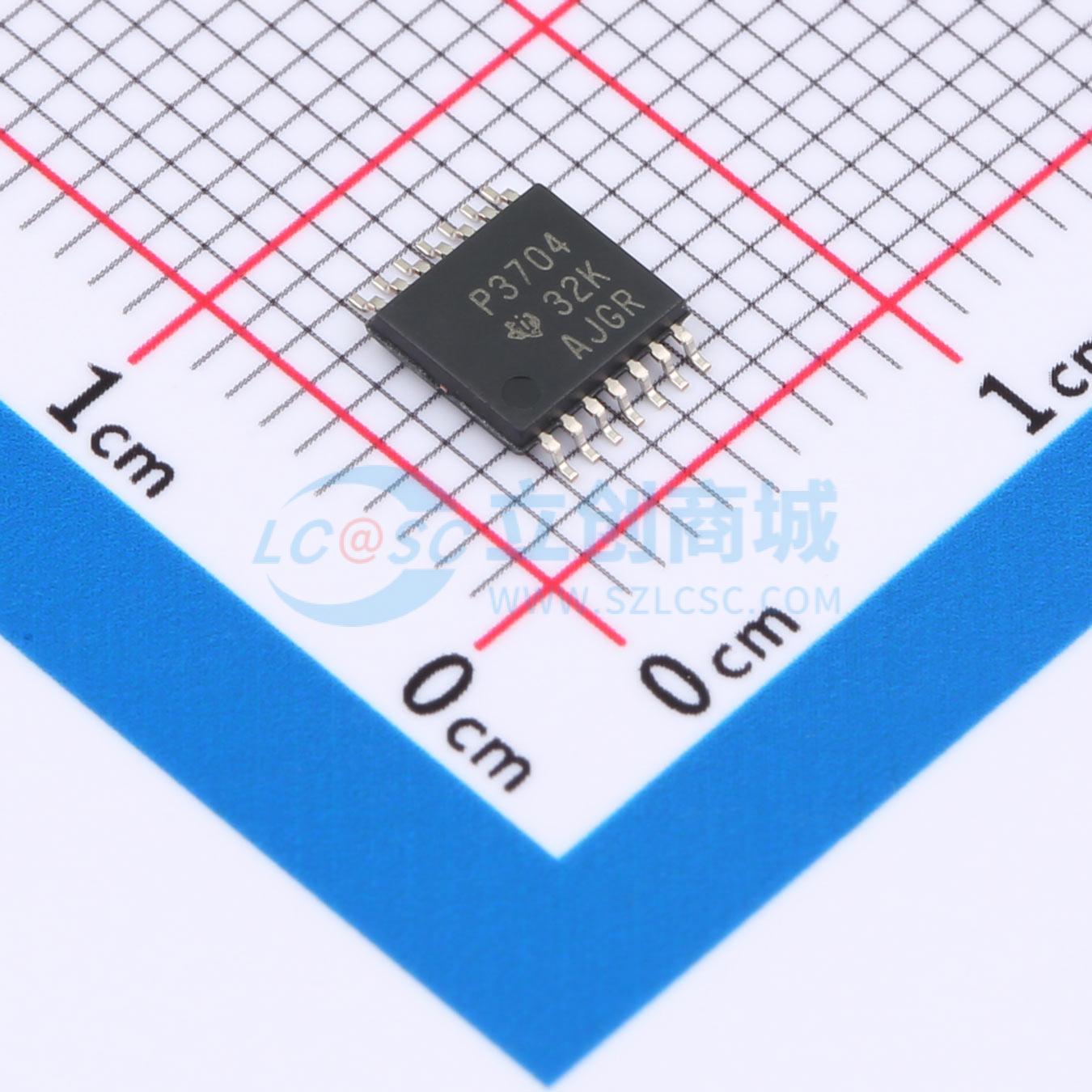 点击查看大图 TLC3704CPWR实物图