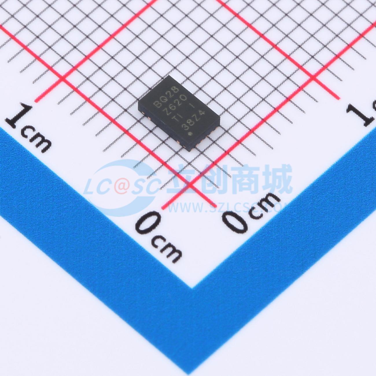 点击查看大图 BQ28Z620DRZR实物图