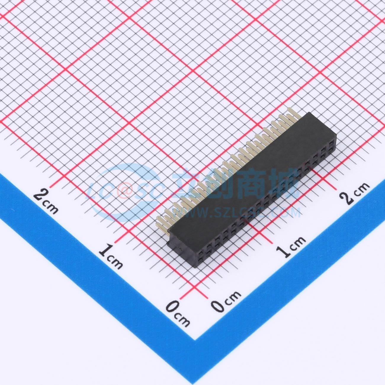 点击查看大图 HC-PM127-4.3H-2x17PZ实物图