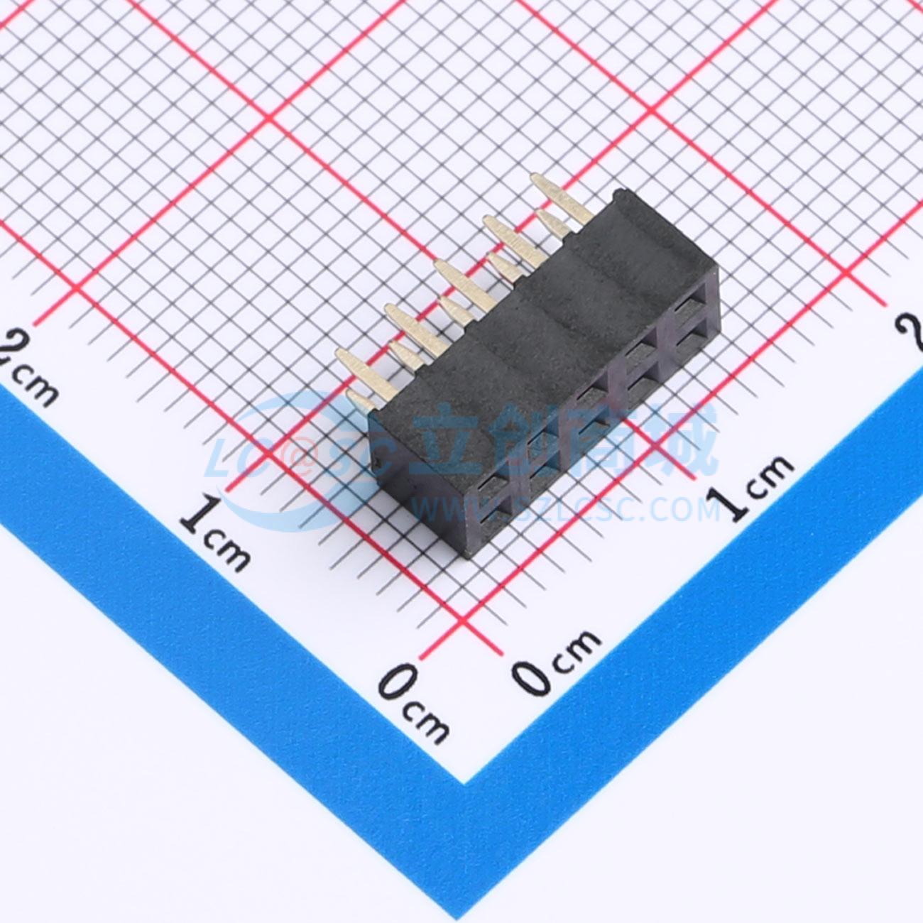 点击查看大图 HC-PM254-5.0H-2x5PZ实物图