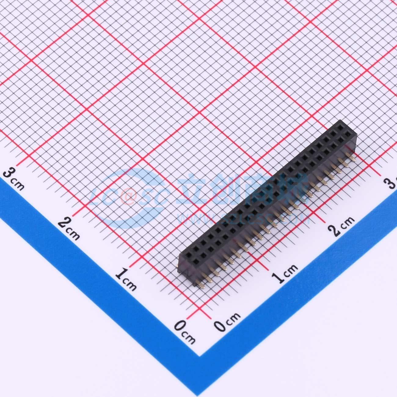 点击查看大图 HC-PM127-4.3H-2x22PS实物图
