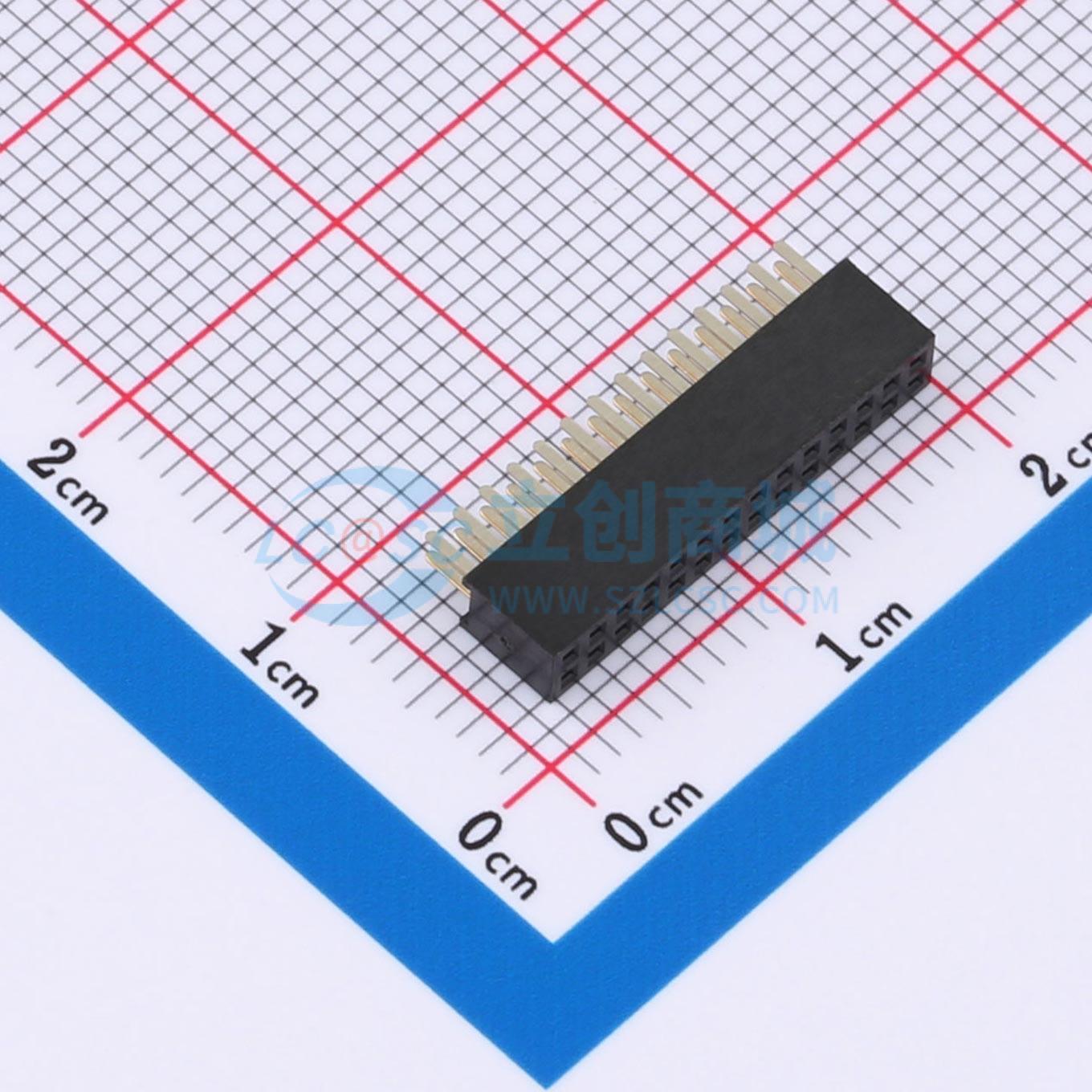 点击查看大图 HC-PM127-4.3H-2x14PZ实物图