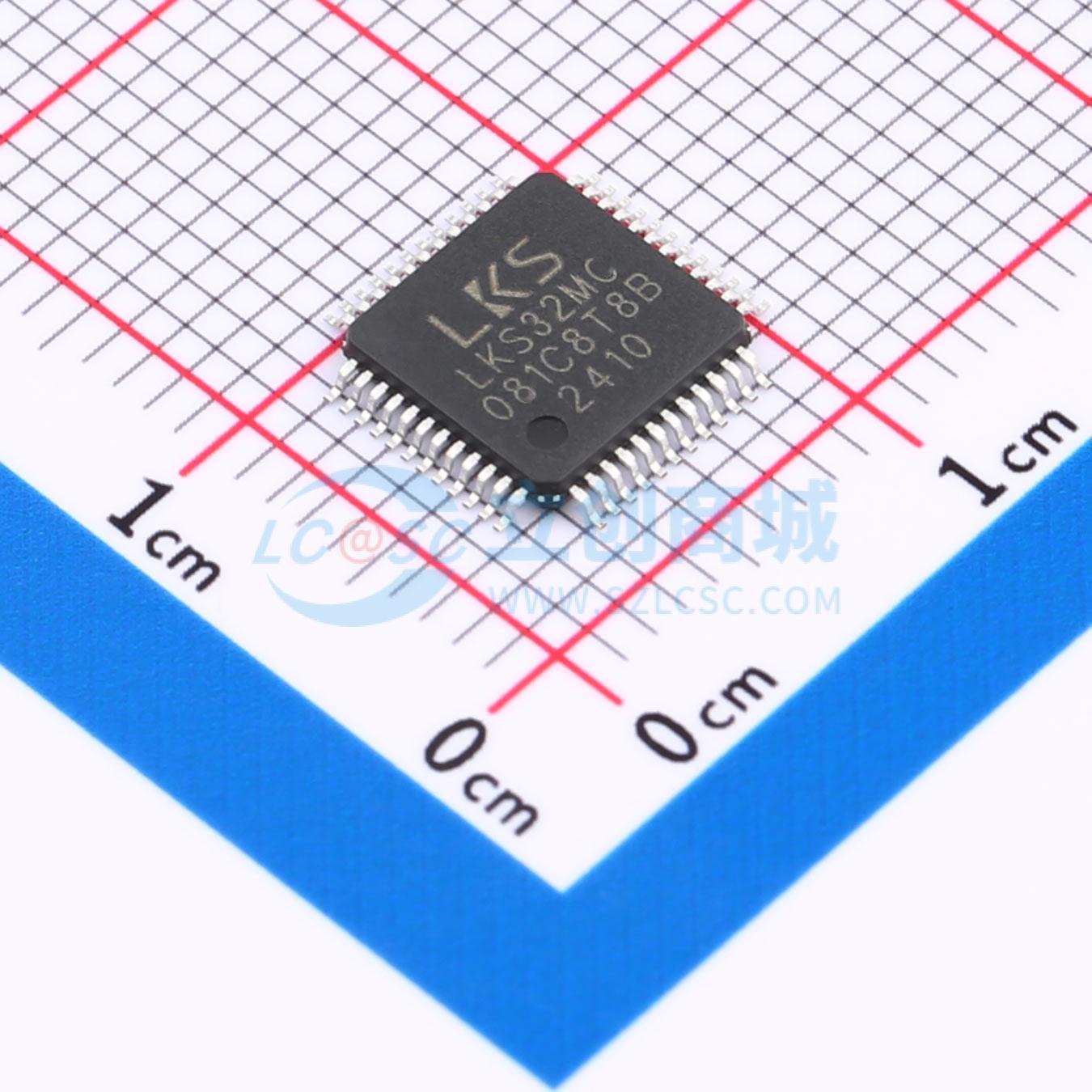 点击查看大图 LKS32MC081C8T8B实物图