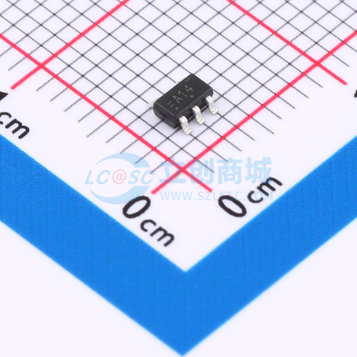 点击查看大图 74AHC1G14GV实物图