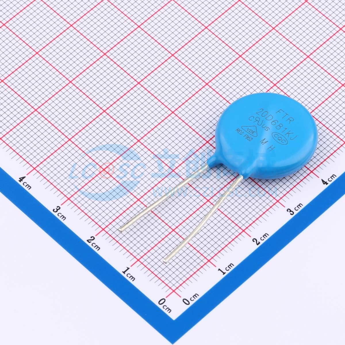 FTR20D681KJ实物图