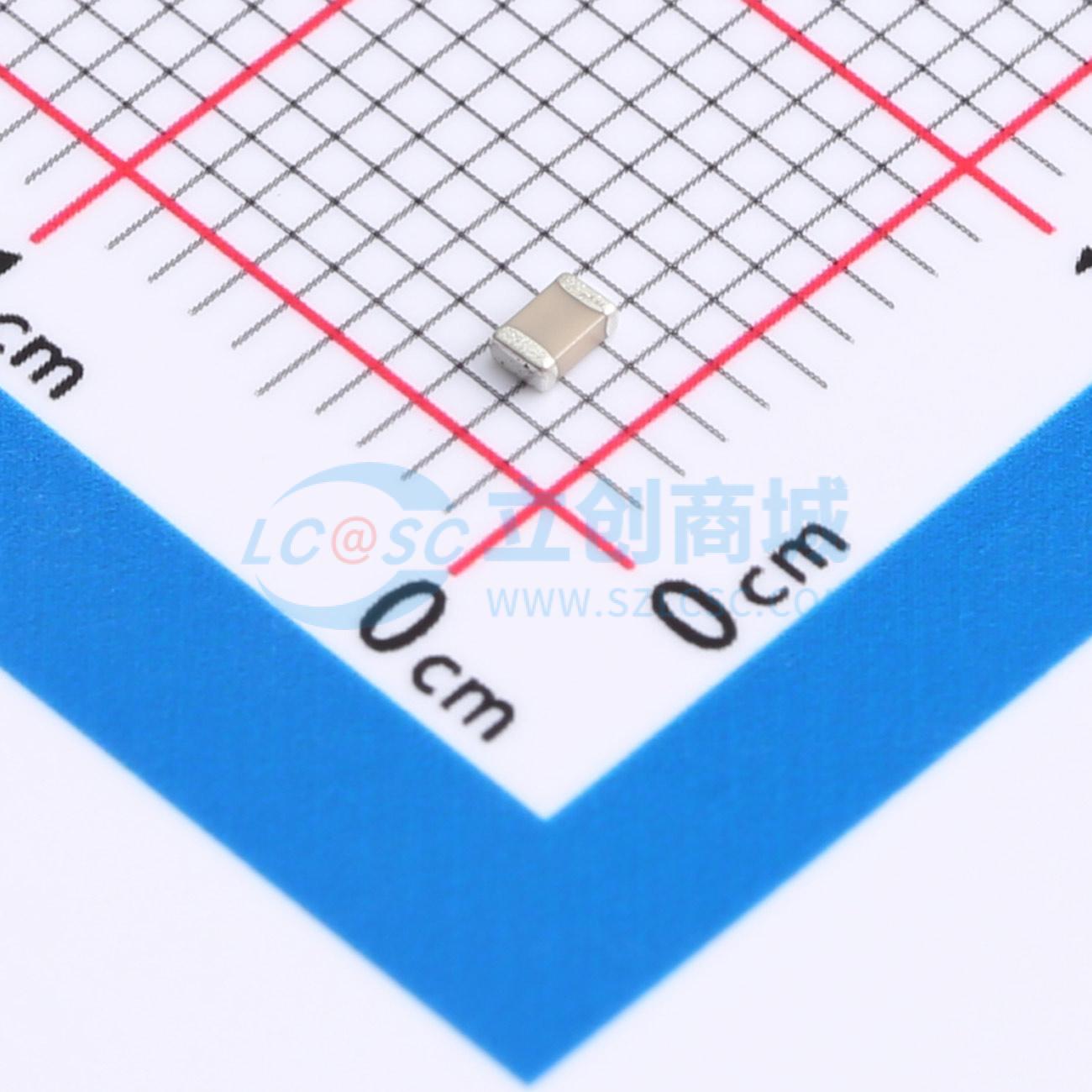 CGA0805C0G300J500HT实物图