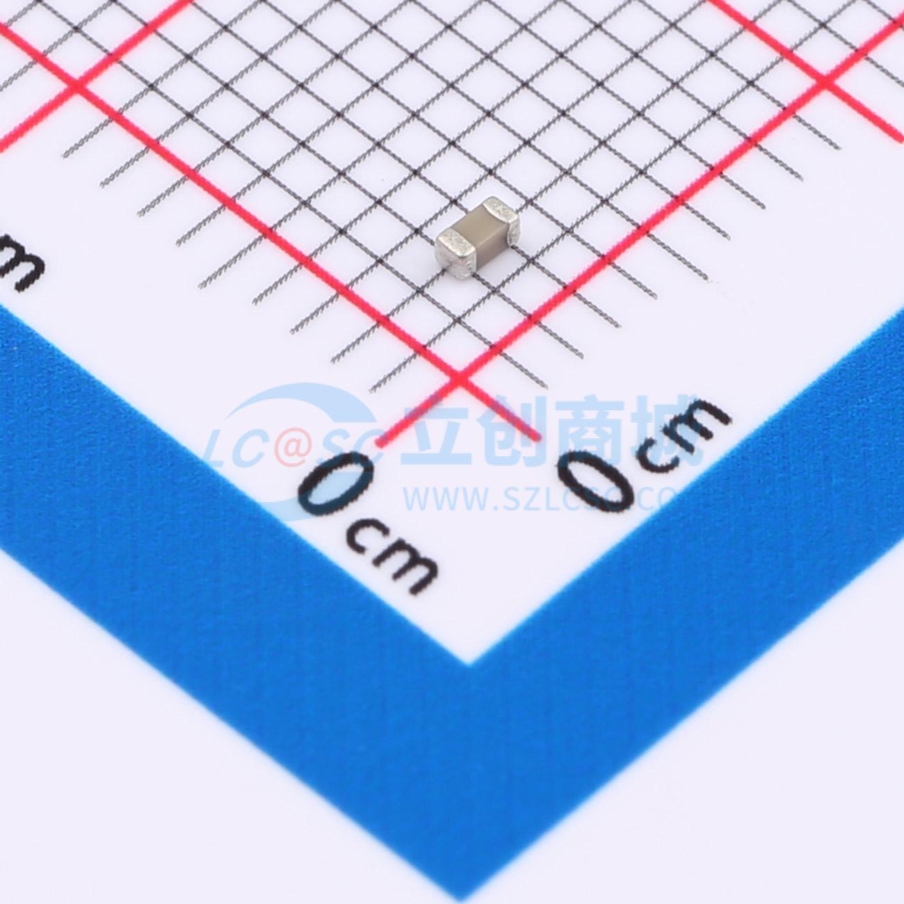 0603CG221F500NT实物图