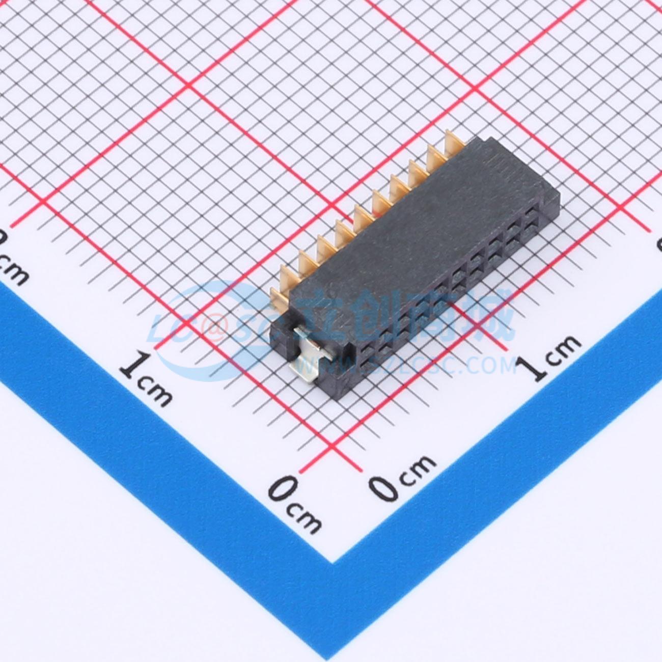 点击查看大图 SFMH-110-02-L-D-WT-TR实物图
