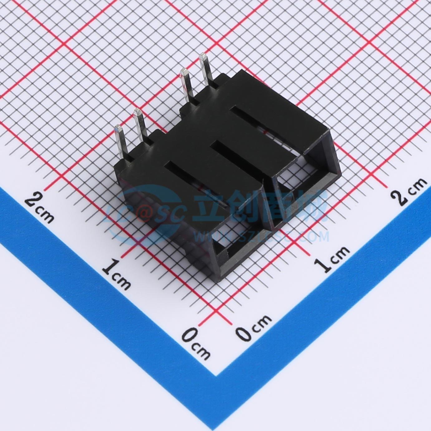 点击查看大图 WAFER-TJC8-2.54-4PWZ实物图