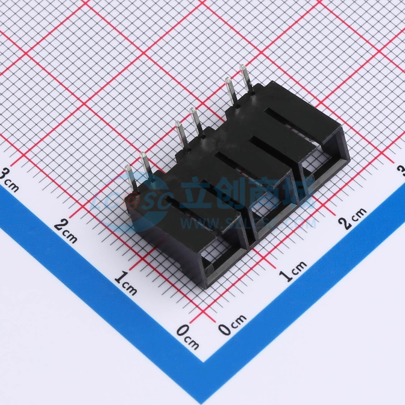 点击查看大图 WAFER-TJC8-2.54-6PWZ实物图
