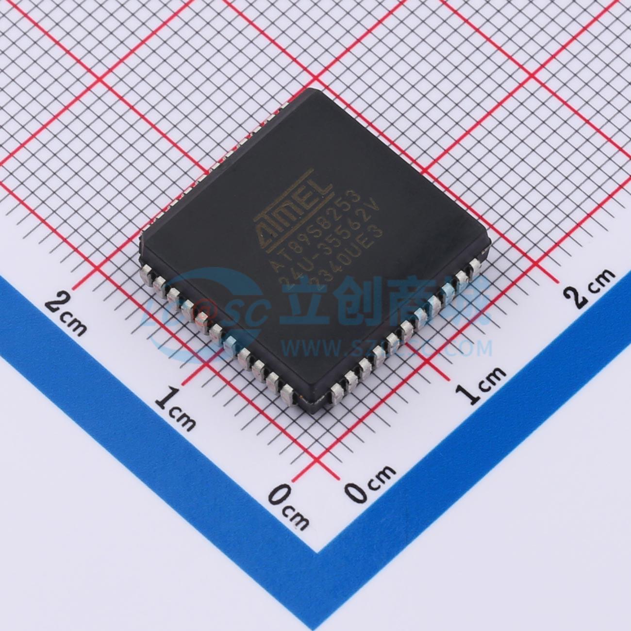 AT89S8253-24JU实物图