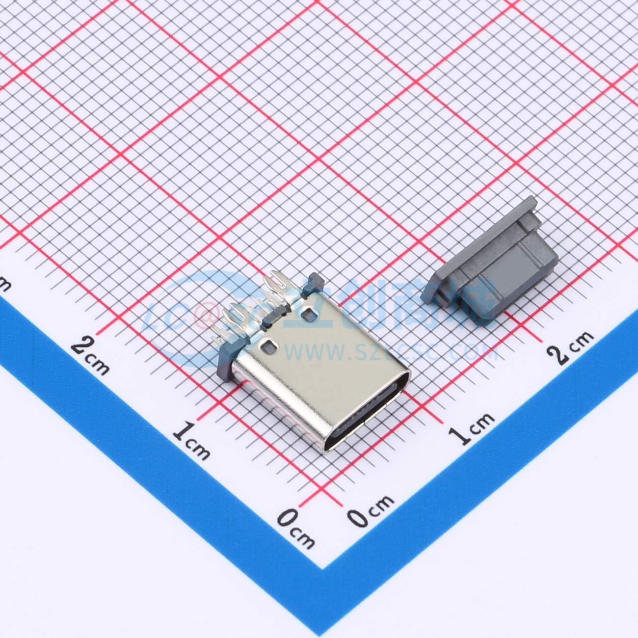 点击查看大图 HX TYPE-C 16P LC H10.0实物图