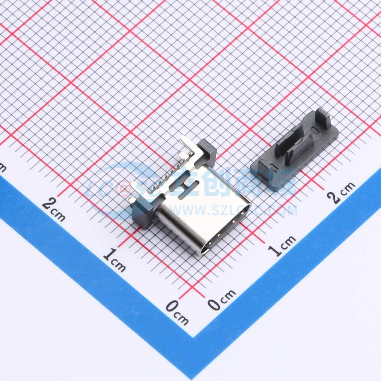 点击查看大图 TYPE-C 16P LTH9.3-M 143实物图