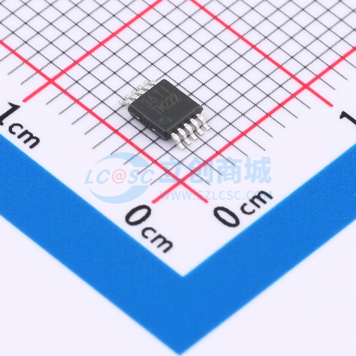 TMUX7222DGSR实物图