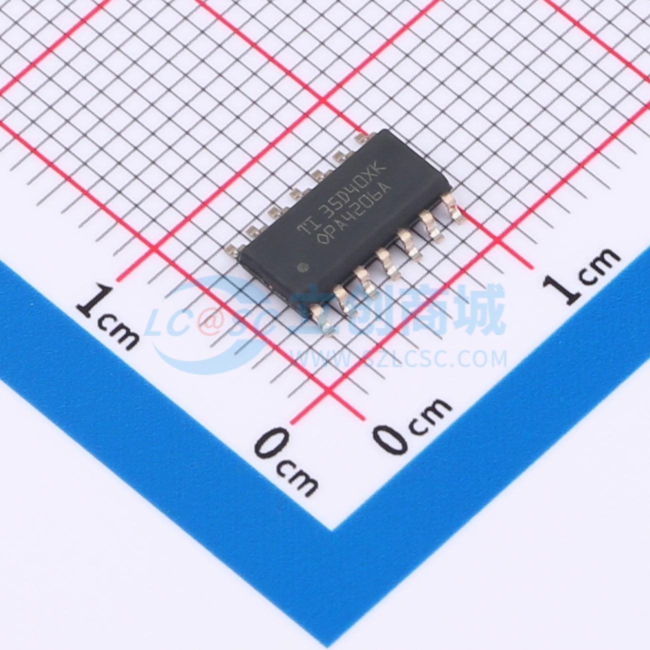 点击查看大图 OPA4206ADR实物图