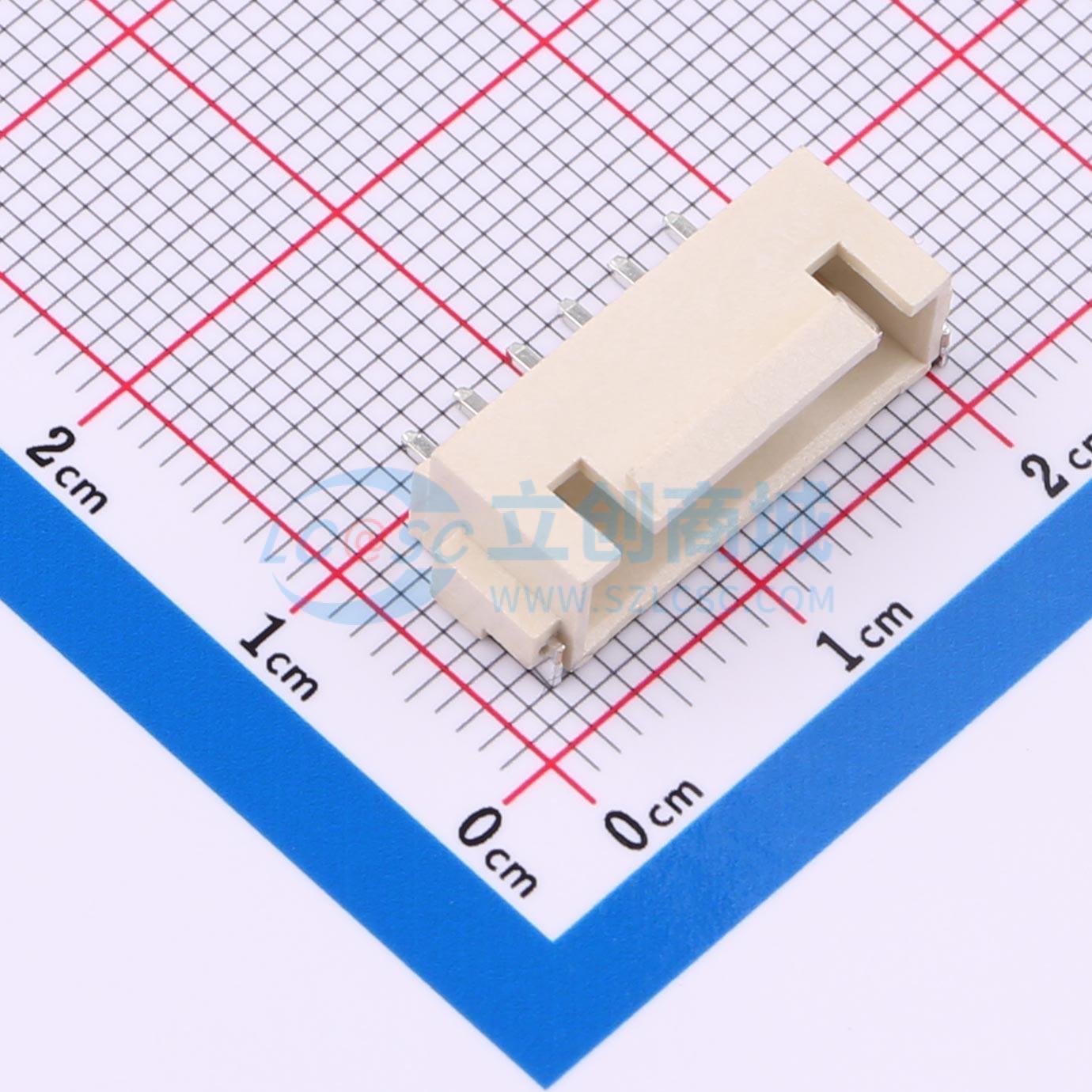 点击查看大图 HX 2.54-6P WTDK实物图