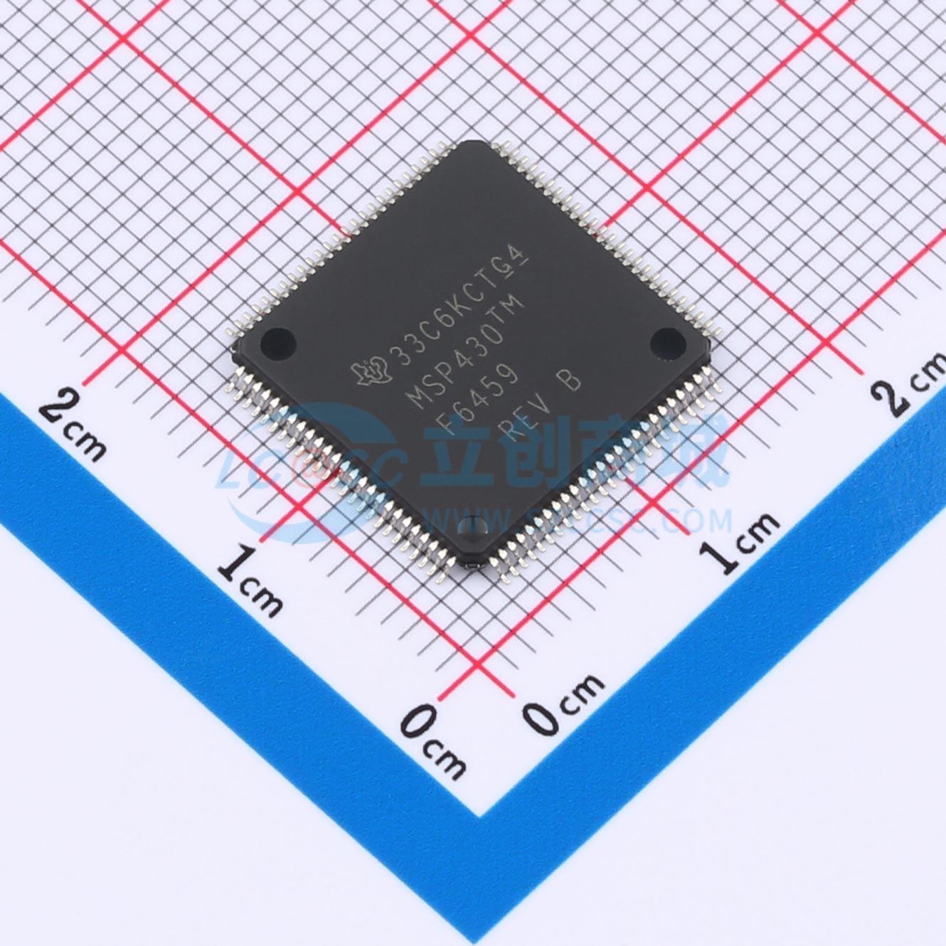 MSP430F6459IPZR实物图