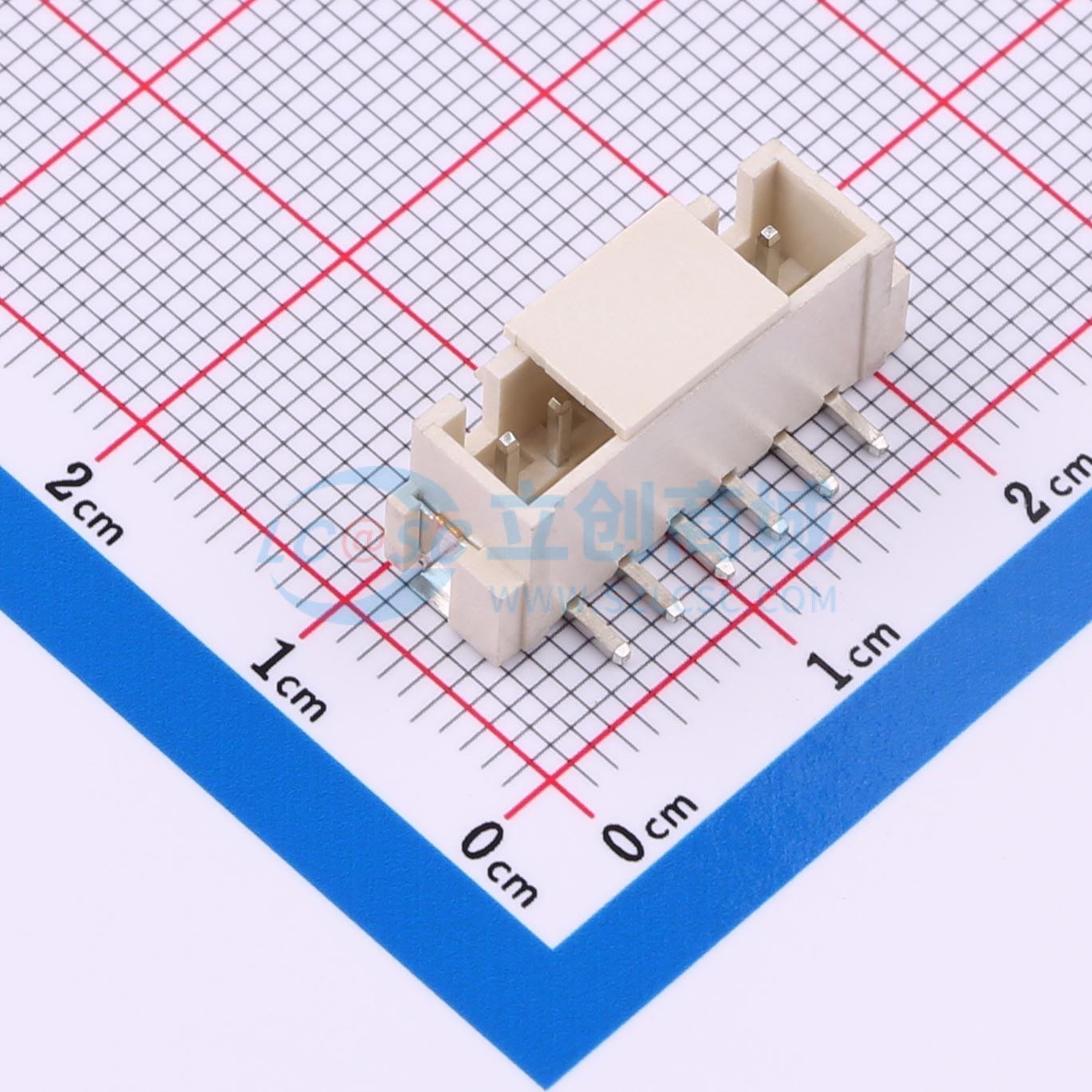 点击查看大图 HX 2.54-6P LTDK实物图