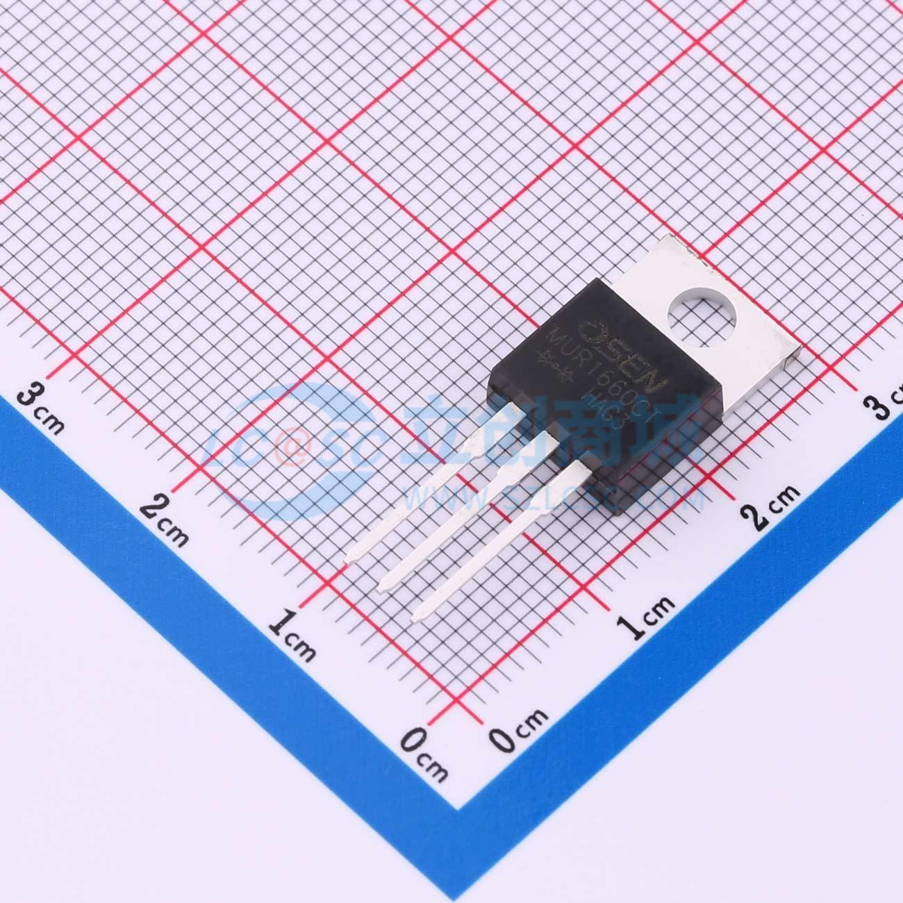 点击查看大图 MUR1660CT实物图