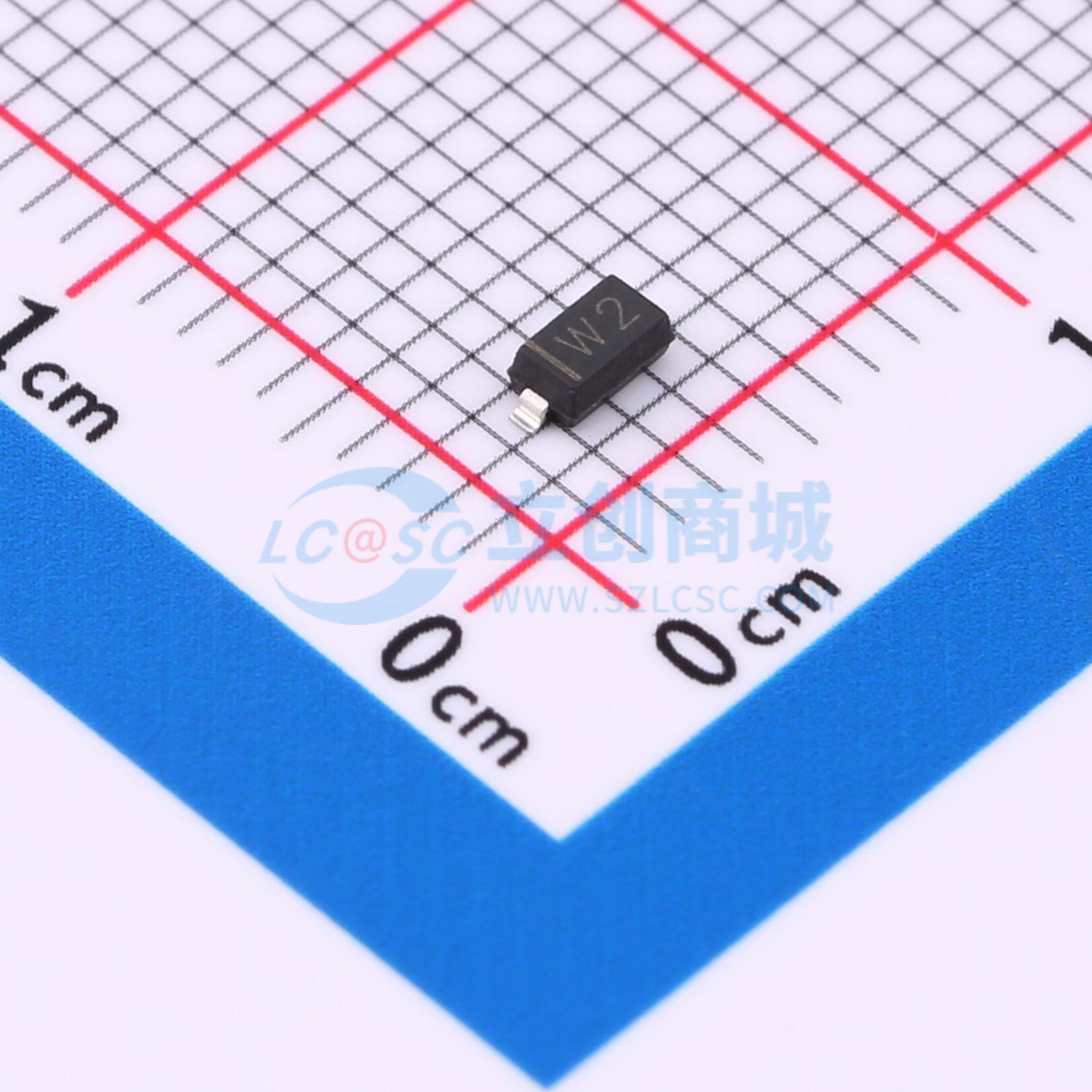 点击查看大图 BZT52C3V0实物图