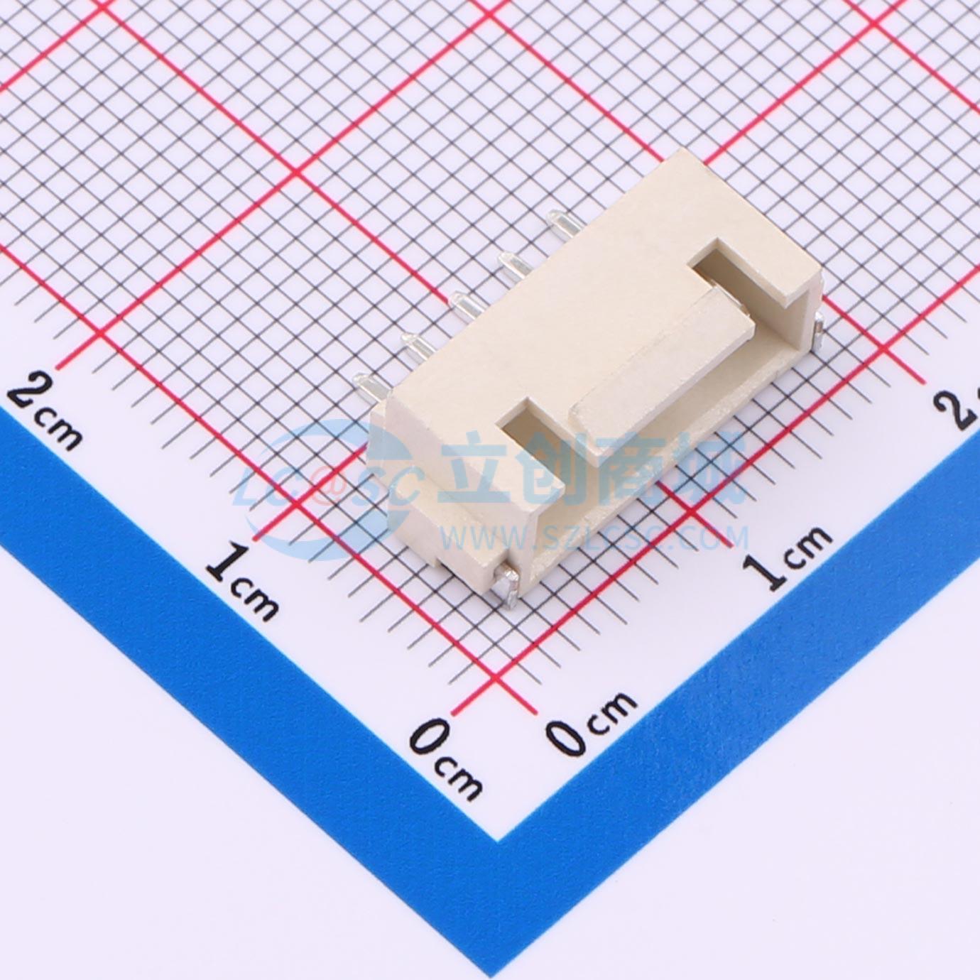点击查看大图 HX 2.54-5P WTDK实物图